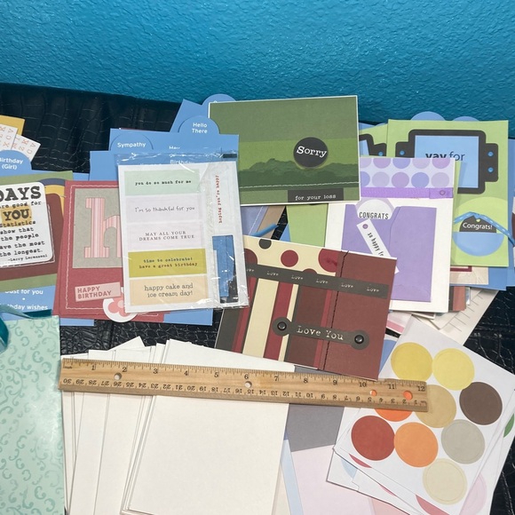 5 for $10: Colorful Card Making Kit - Picture 2 of 3